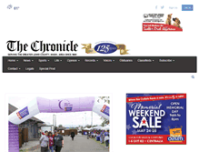 Tablet Screenshot of chronline.com